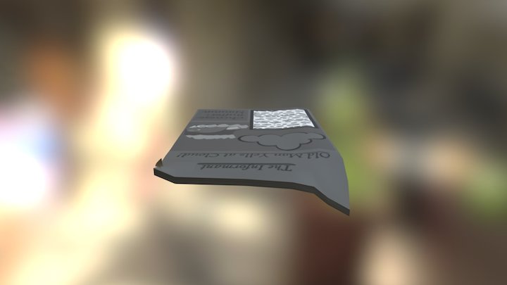 Newspaper 3D Model