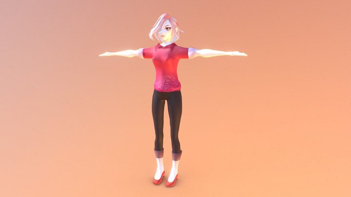 Rose 3D Model