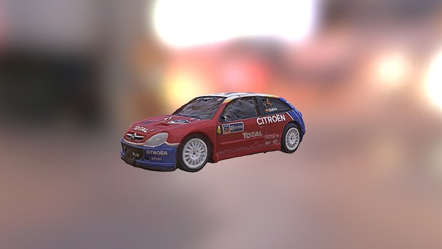 Racing car model 3D Model