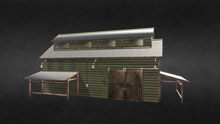 Wooden Storage Hangar