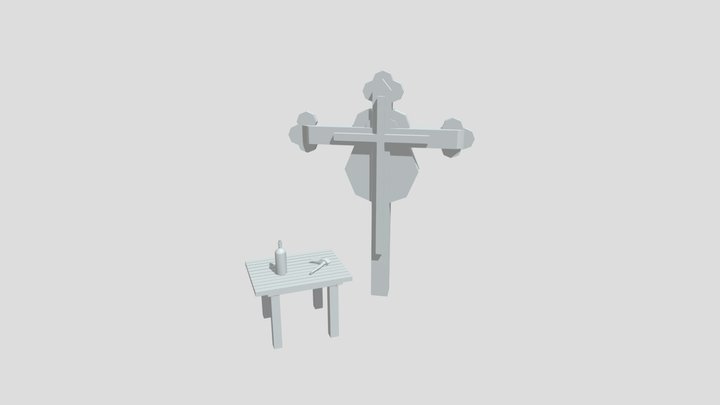 ｡.:*By The Ocean:*･゜ﾟ - 3 Simple props 3D Model