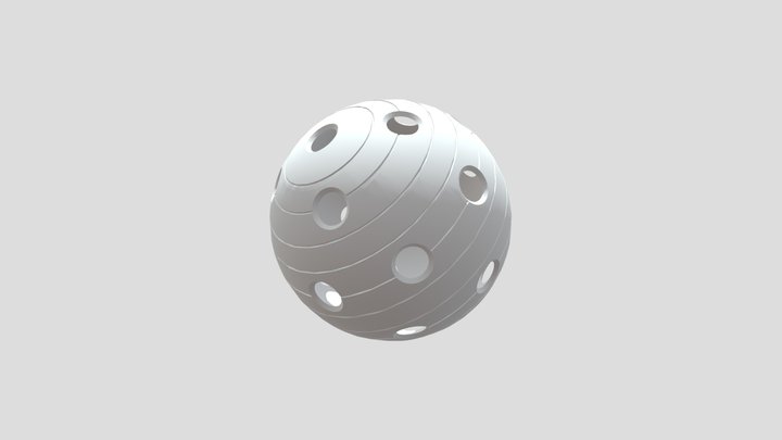 floorball ball 3D Model
