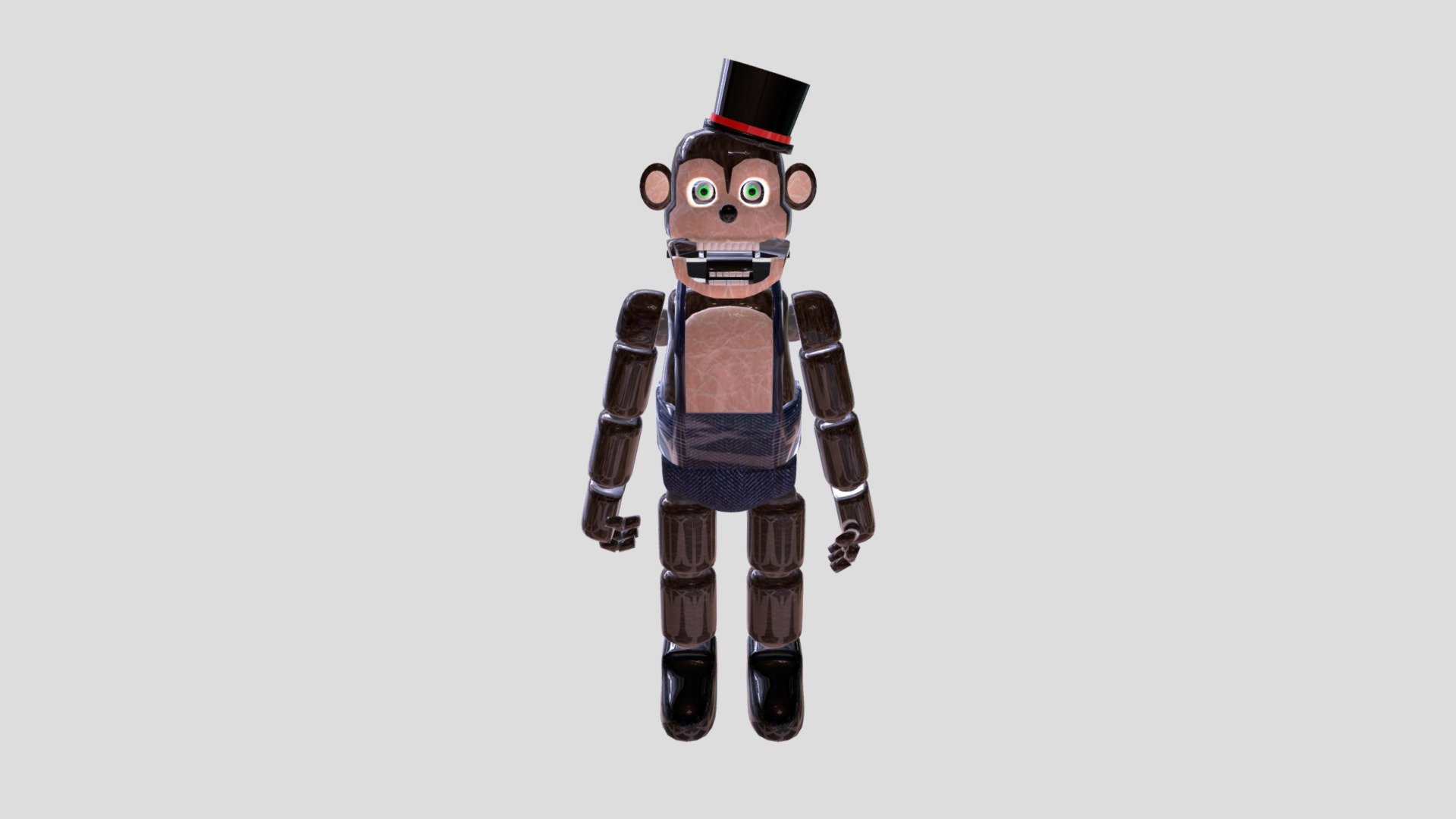 A monkey inspired fnaf animatronic