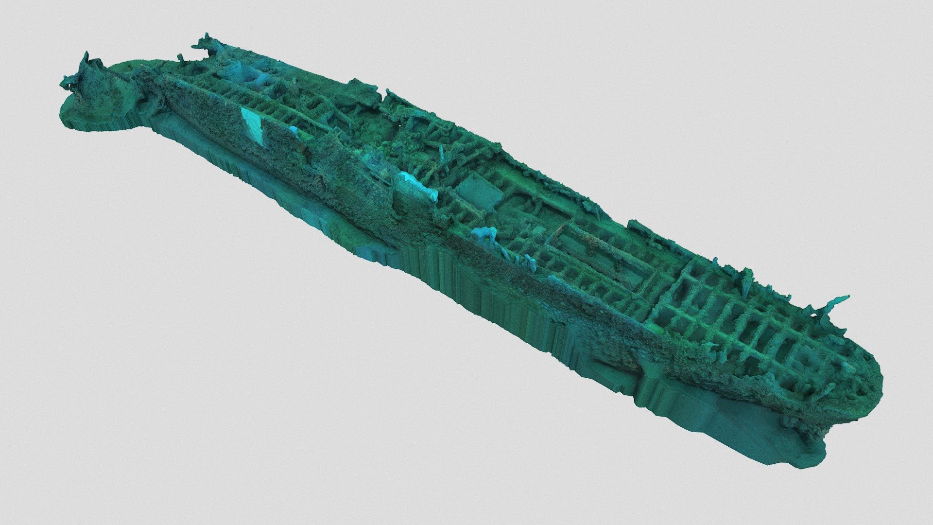 Wreck Varese at Pula (Croatia) - Download Free 3D model by holger.buss ...