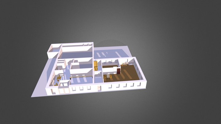 Erdgeschoss 3D Model