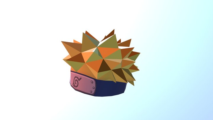 Naruto Band head 3D Model
