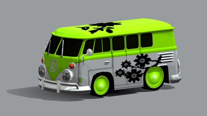 1960 Volkswagen Combi (Need For Speed Nitro DS)