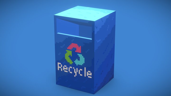 Recycle bin 3D Model