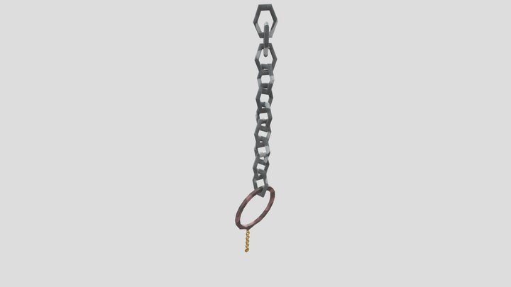 Slipped Free Dog Chain - The Long Dark - Model 8 3D Model