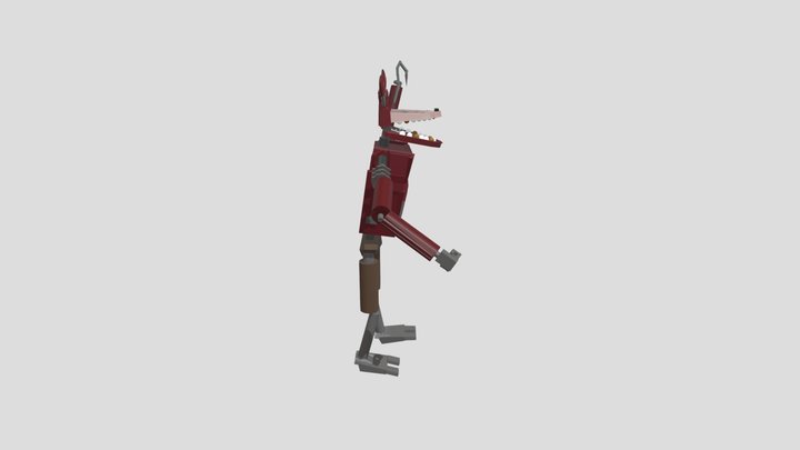 Foxy 3D Model