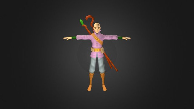 Wizard 3D Model