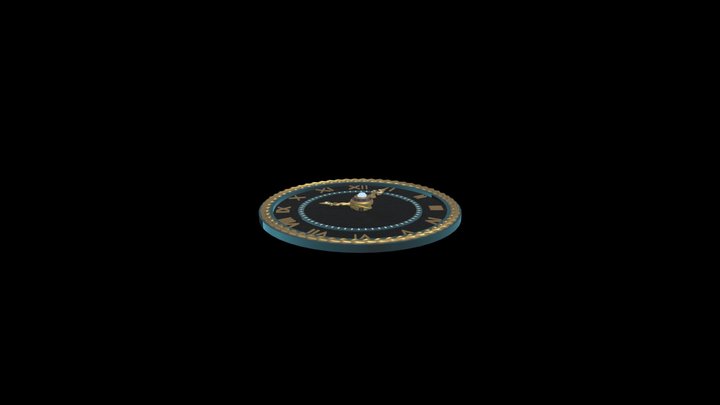 Roman watch 3D Model