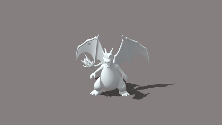 Modeling Charizard 3D Model