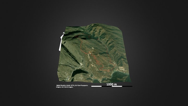 坡峰岭 – Modelo 3D gratuito STL