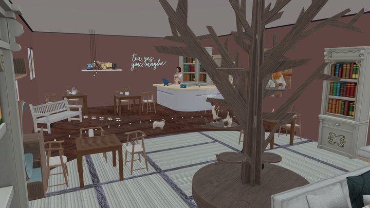 Interior Scene - FVART3D calidad + detalle 3D Model