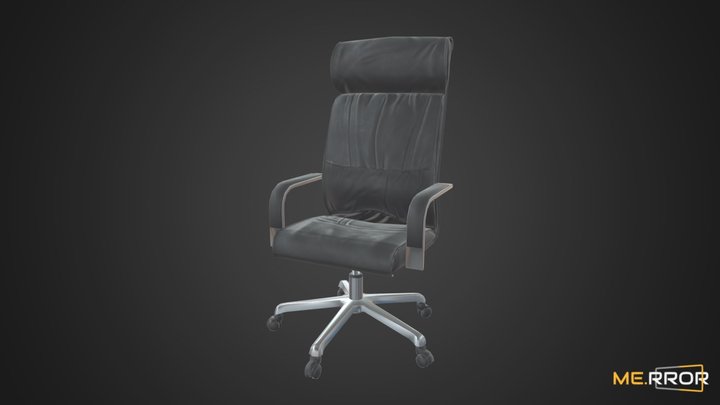 [Game-Ready] Office Chair 3D Model