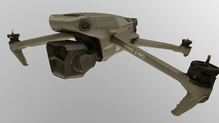 DJI Mavic 3 Pro – Gratis 3D-model STL