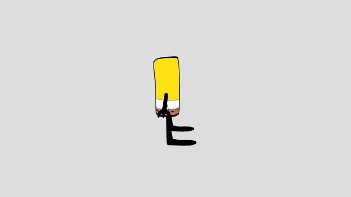 Panchitomatrix Spongebob 3D Model