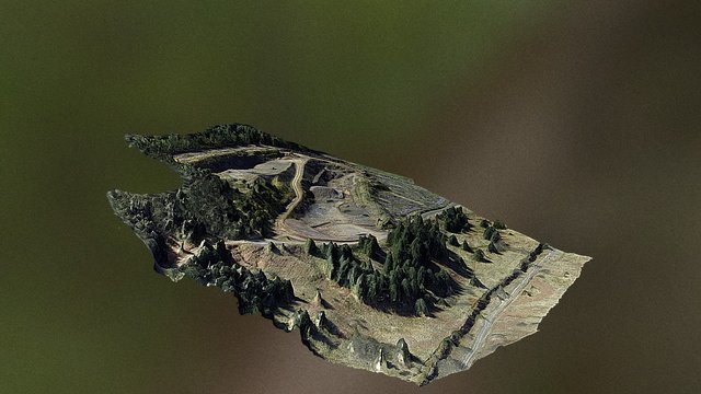 The Valley Quarry - Kershope 3D Model
