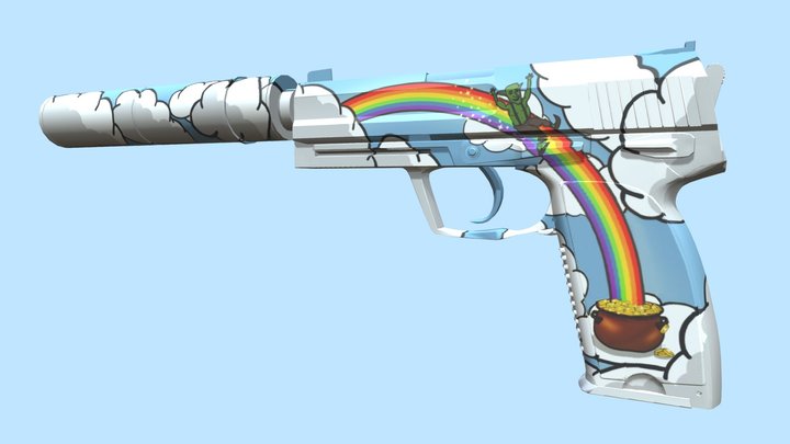 Steam Workshop::Hot Dog Usp-S