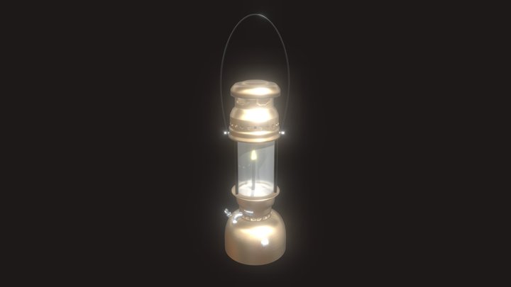 PETROL LAMP GAS 3D Model