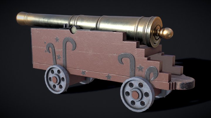 Cannon A’Famosa 3D Model