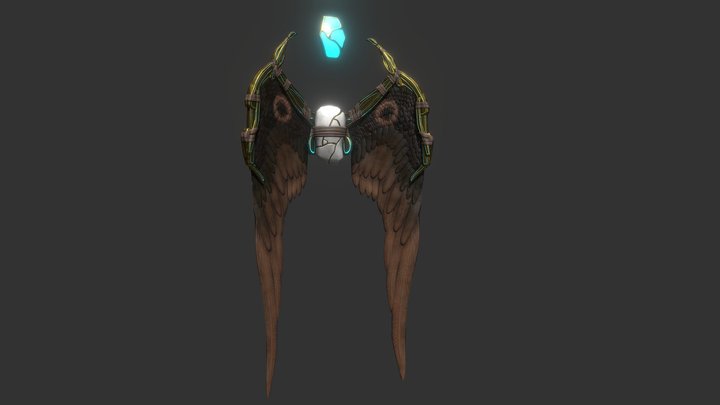 Condroc Syandana - Tennogen 3D Model