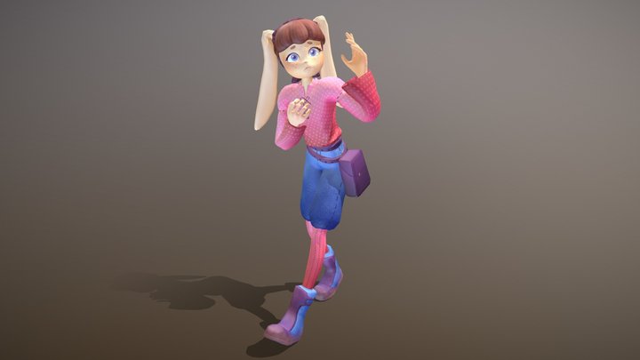 Dalila 3D Model