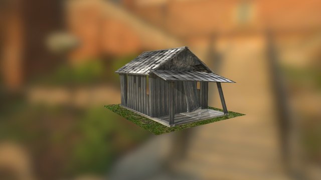 Abandoned Shack 3D Model