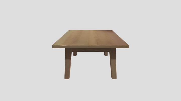 Simple tablet 3D Model