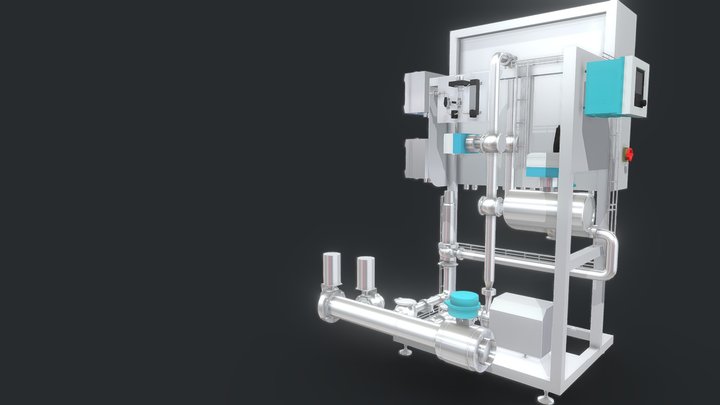 Inline Automate Laboratory 3D Model