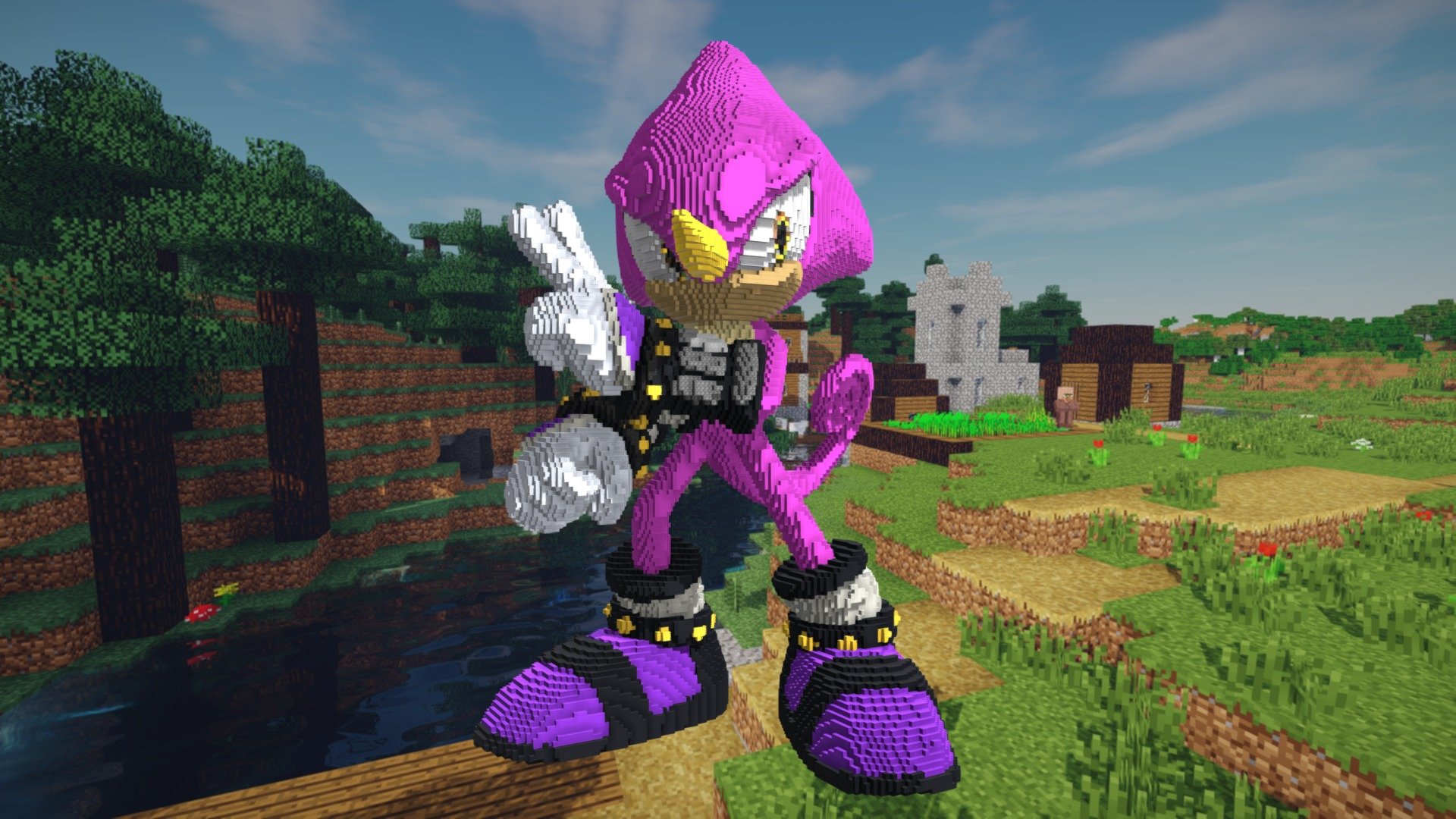 Minecraft Espio Build Schematic