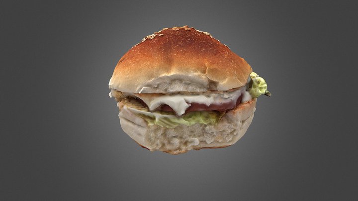 Бургер 3D Model