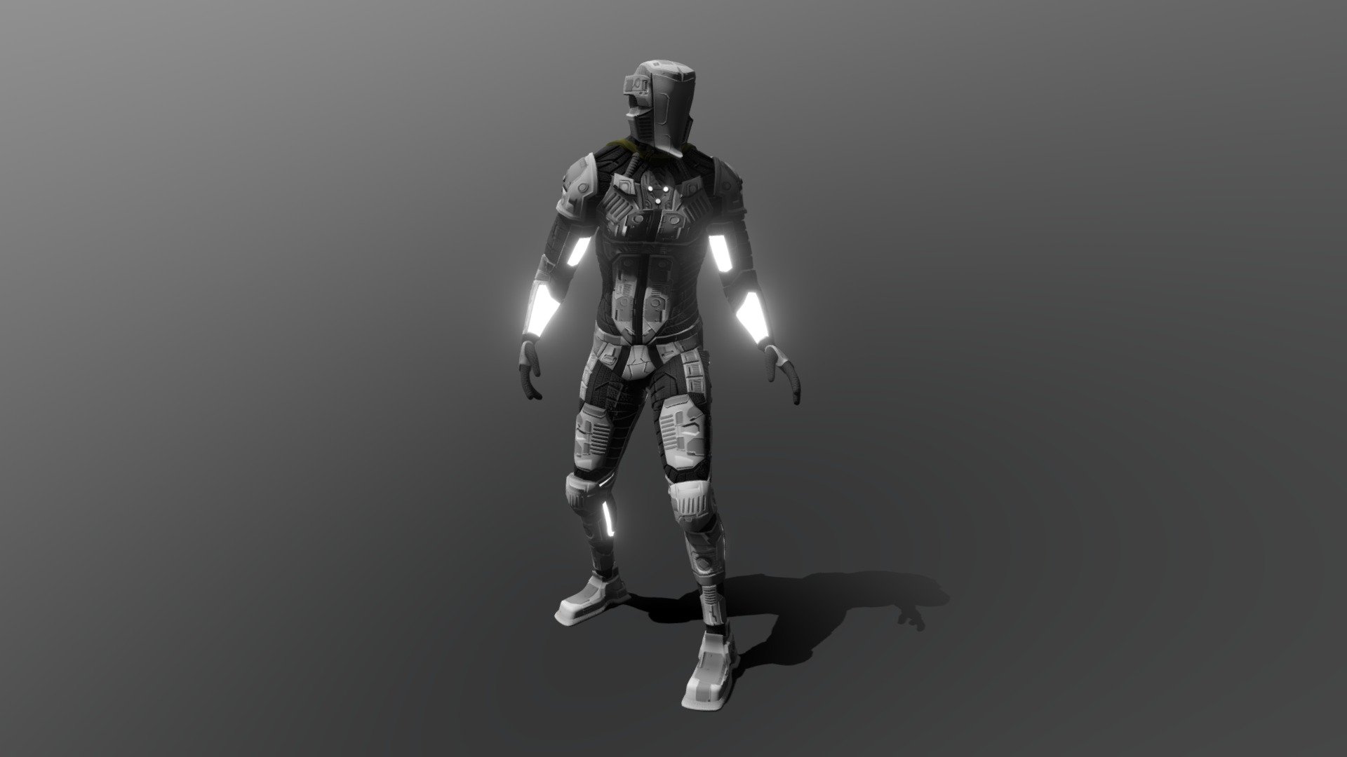 SciFi Character Model - FastLane