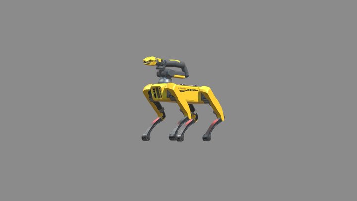 Spot Boston Dynamics 3D Model