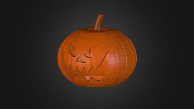 Jack o Lantern 3D Model