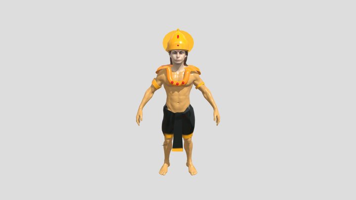 Hanuman 3D Model