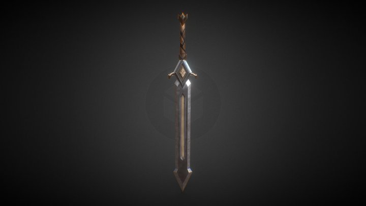 ceremonial sword 3D Model