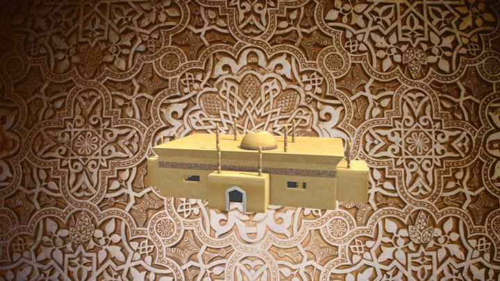 Arabic mosque 3D Model