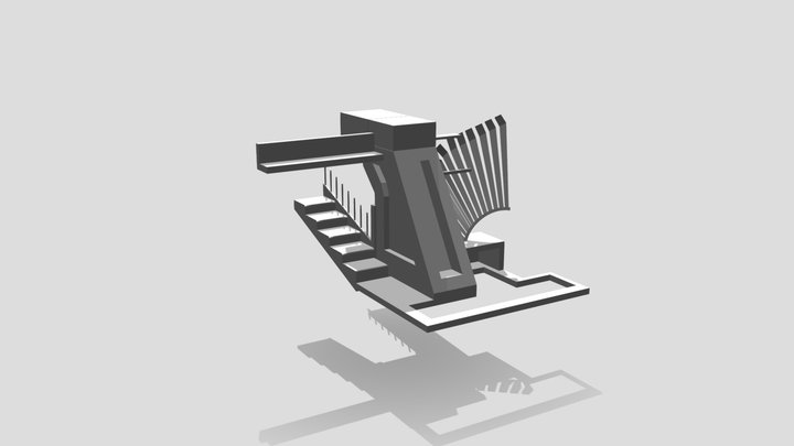 Support-V3 3D Model