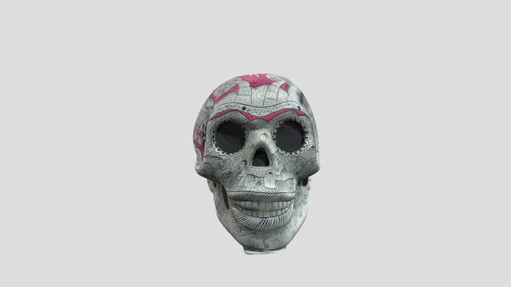 Sugar skull 3D Model