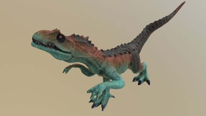 Dinosaur Toy Scan 3D Model