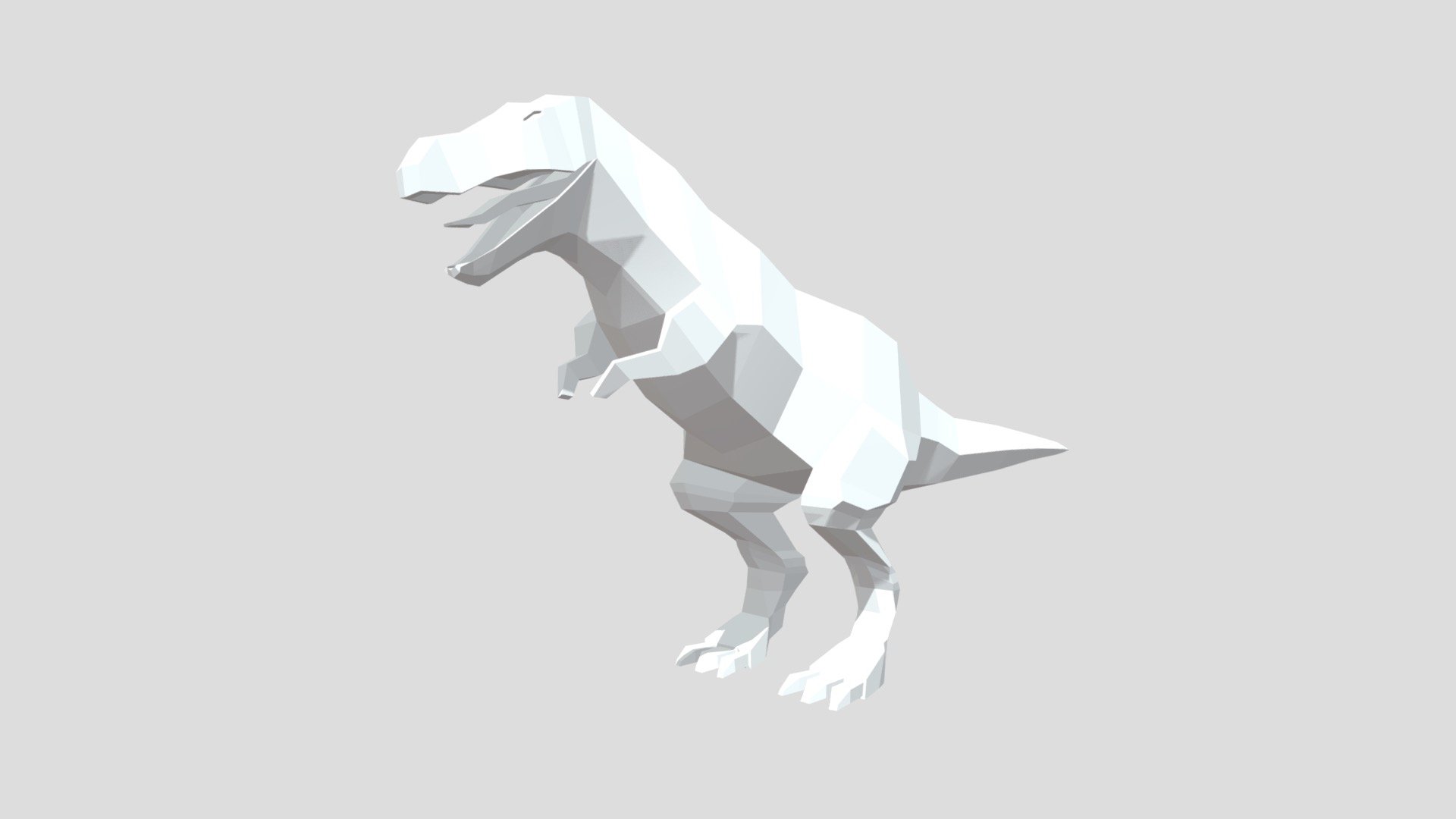 Dino Low Poly - Download Free 3D model by Thaelern [e0508e2] - Sketchfab