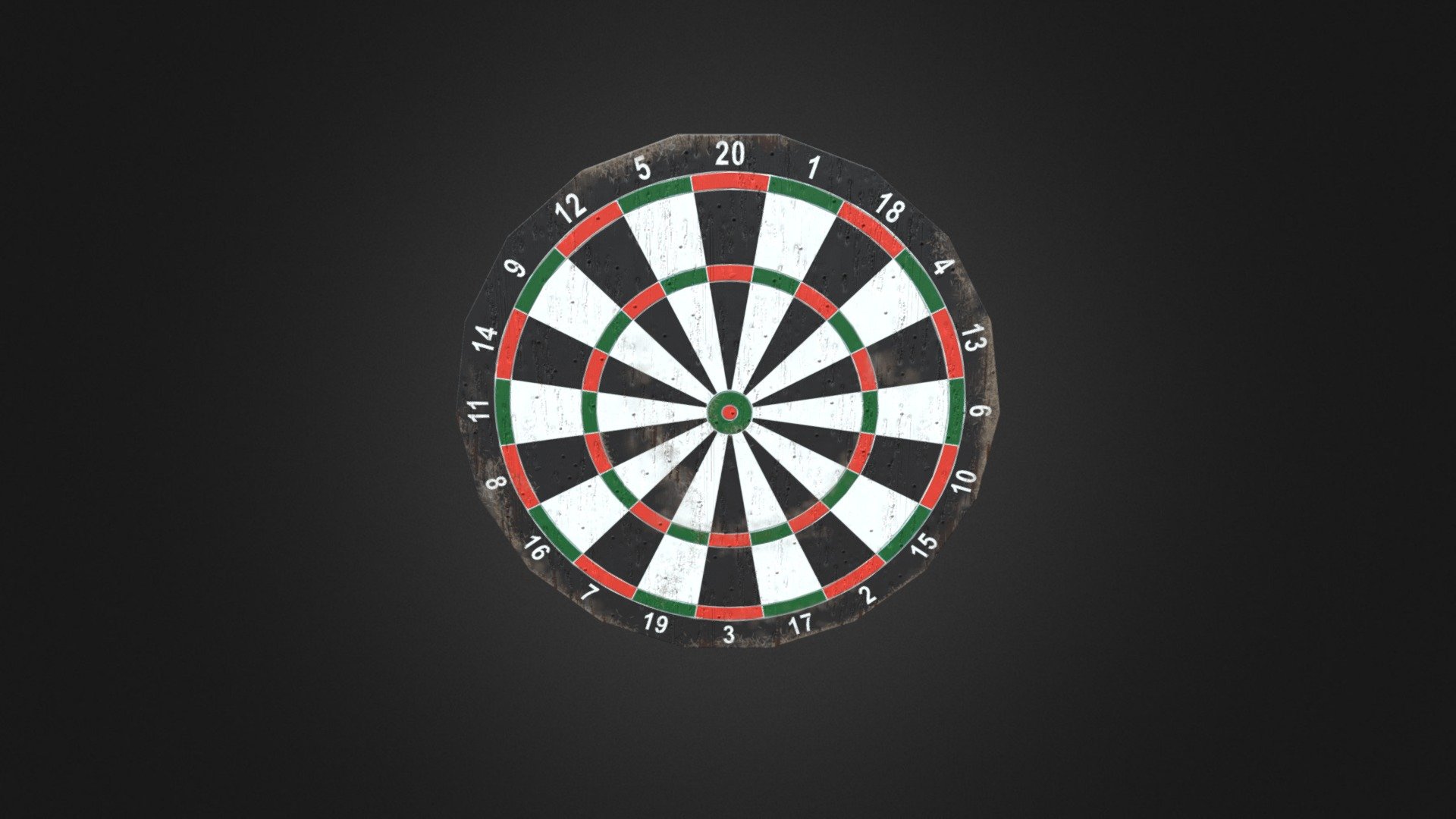 Dart Target - Download Free 3D model by Clément Pasquier (@quack ...