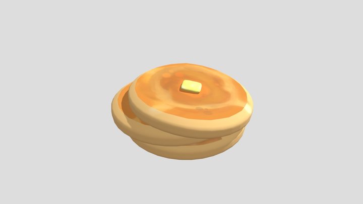 Pancakes Model 3D Model