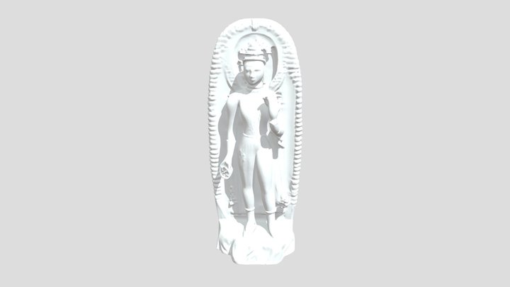 Dipankar Buddha 3D Model