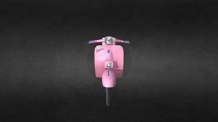 Vespa Classic 125 3D Model