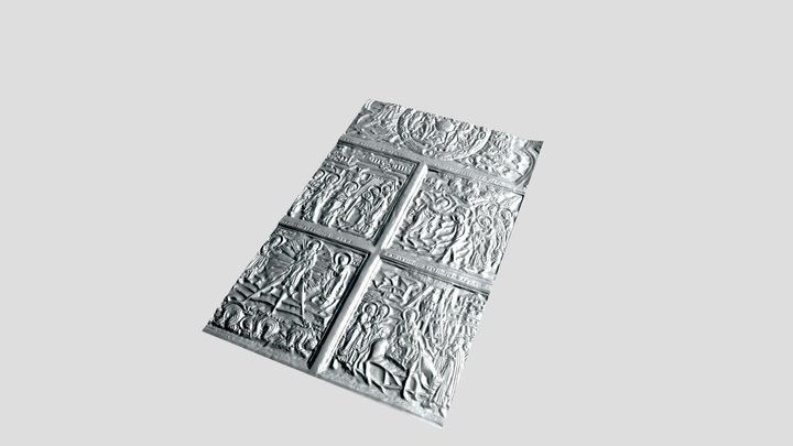 quadriptych detail 3D Model