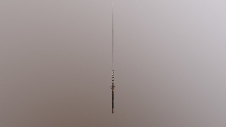 F Sword Shorter 3D Model