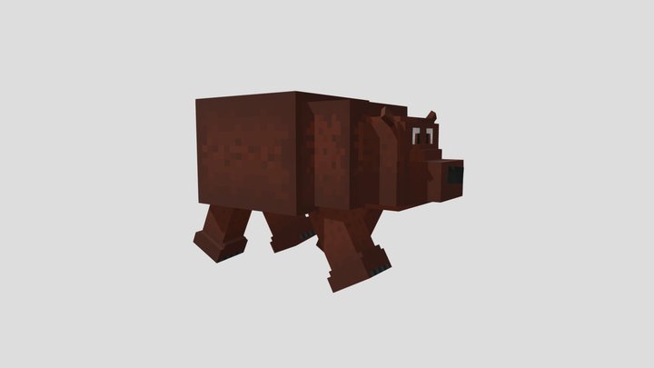 GrizzlyBear 3D Model